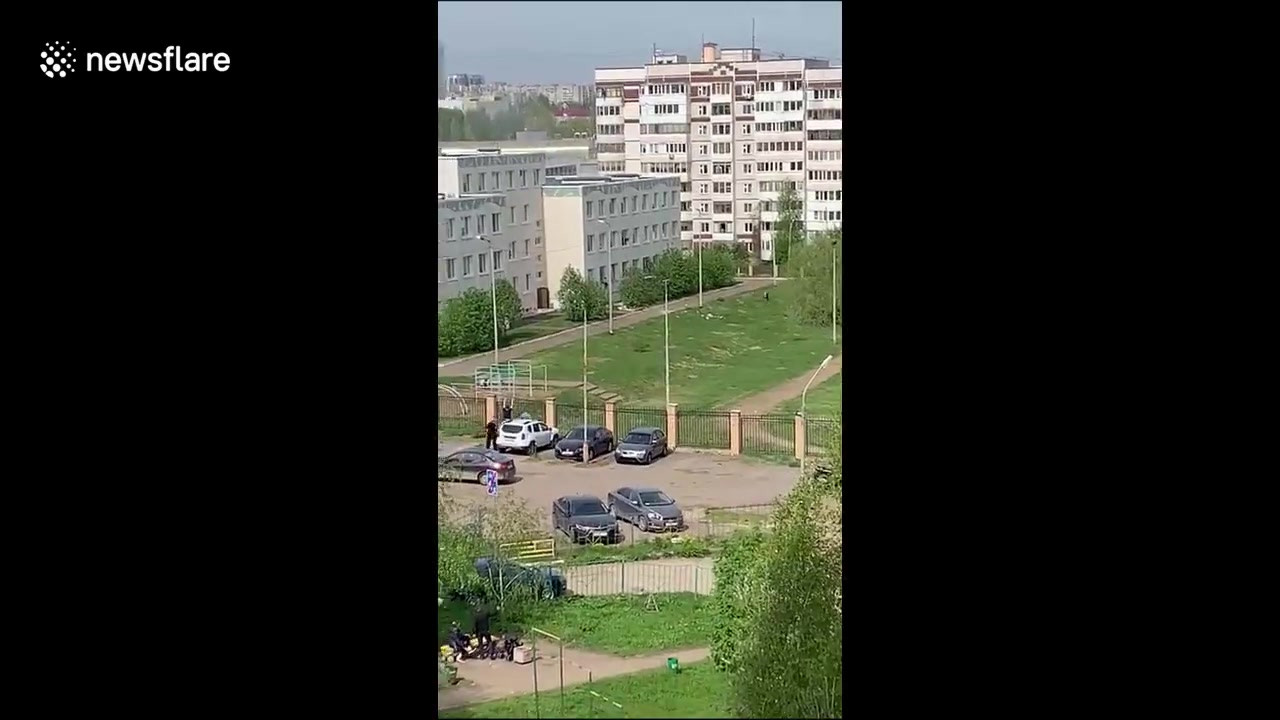 動画3 48 ロシアの銃乱射事件 校内の様子がヤバい うんてれがん