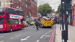 Person airlifted to hospital after being 'run over by vehicle' in ...
