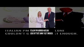 item: 'Italian Prime Minister Meloni Smells Something'